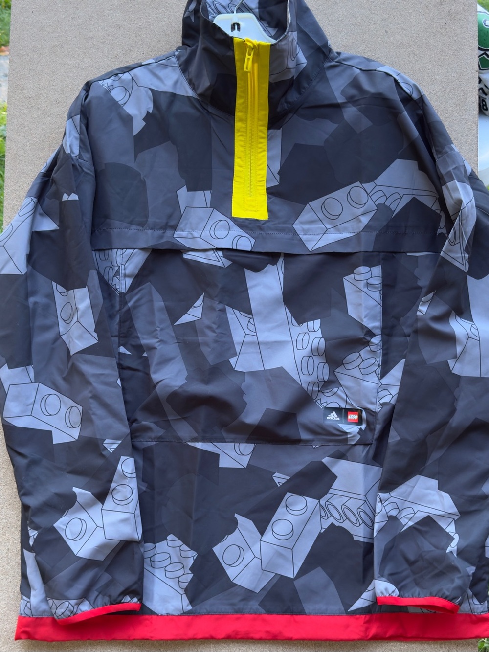 adidas x Classic LEGO Half Zip Windbreaker XL NEW!